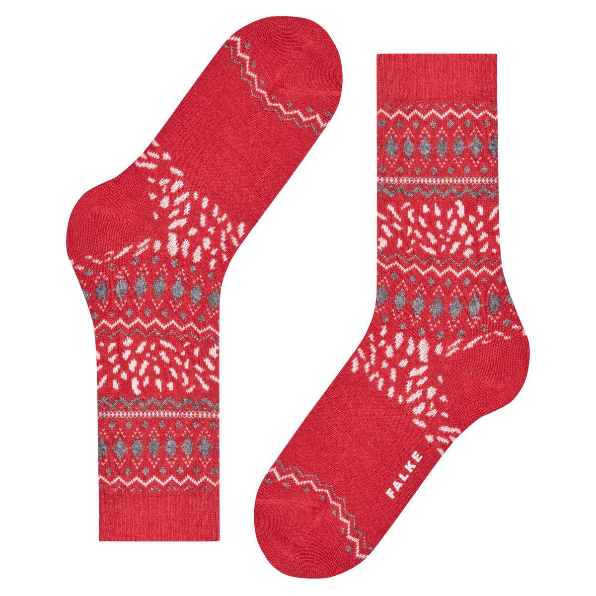 Chaussettes Cosy Wool Special Edition rouge, FALKE