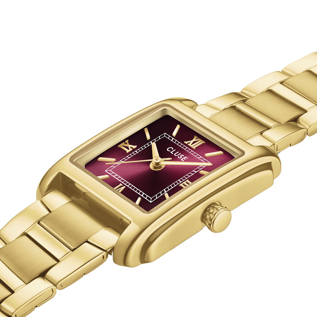 Montre Analogique  ANGLÉE doré violet doré, CLUSE