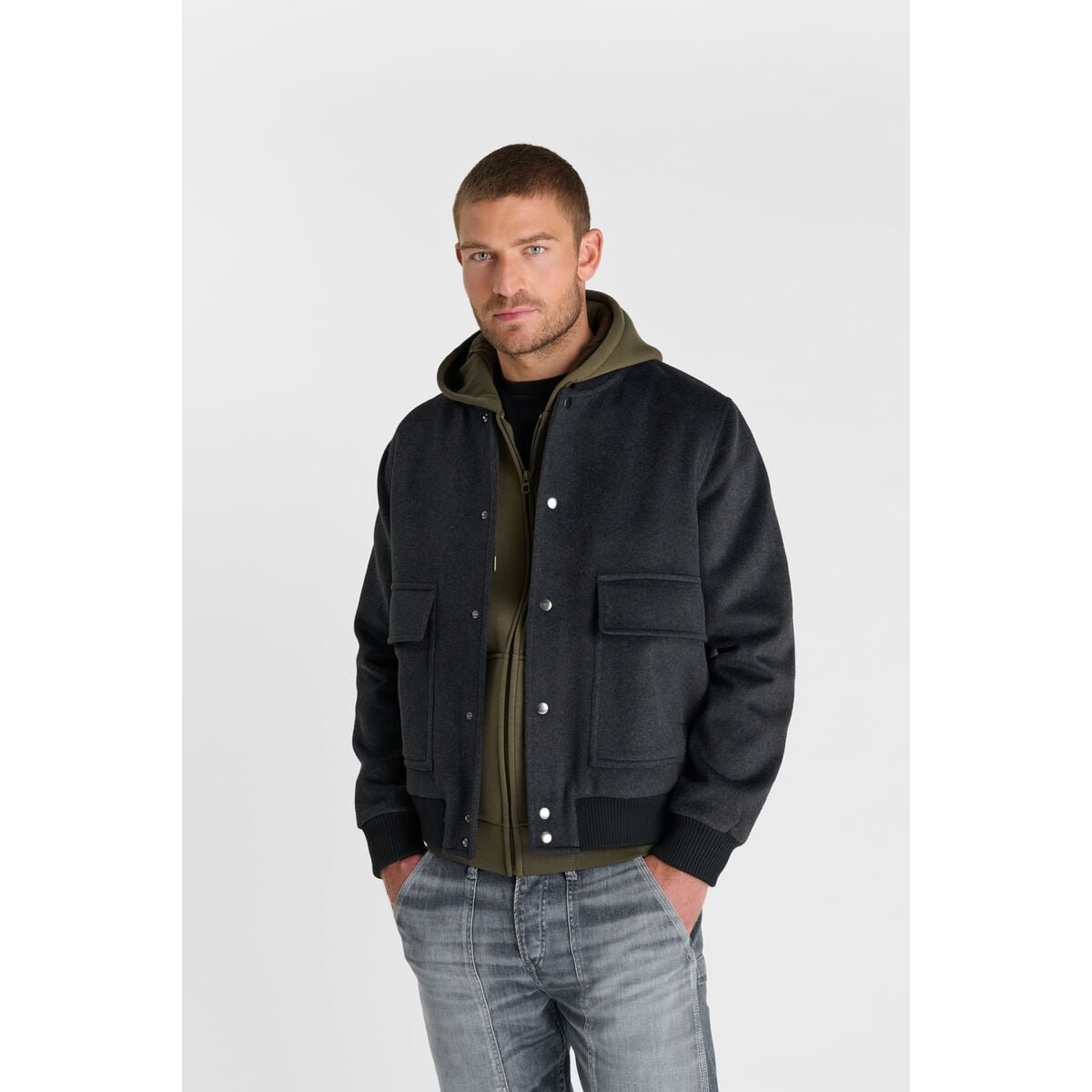 Veste MOVA dark grey, LE TEMPS DES CERISES
