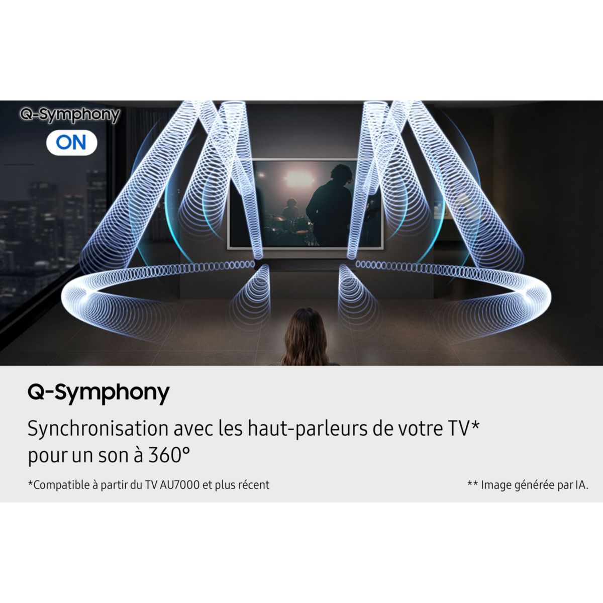 Barre de son HW-QS90H couleur unique, SAMSUNG