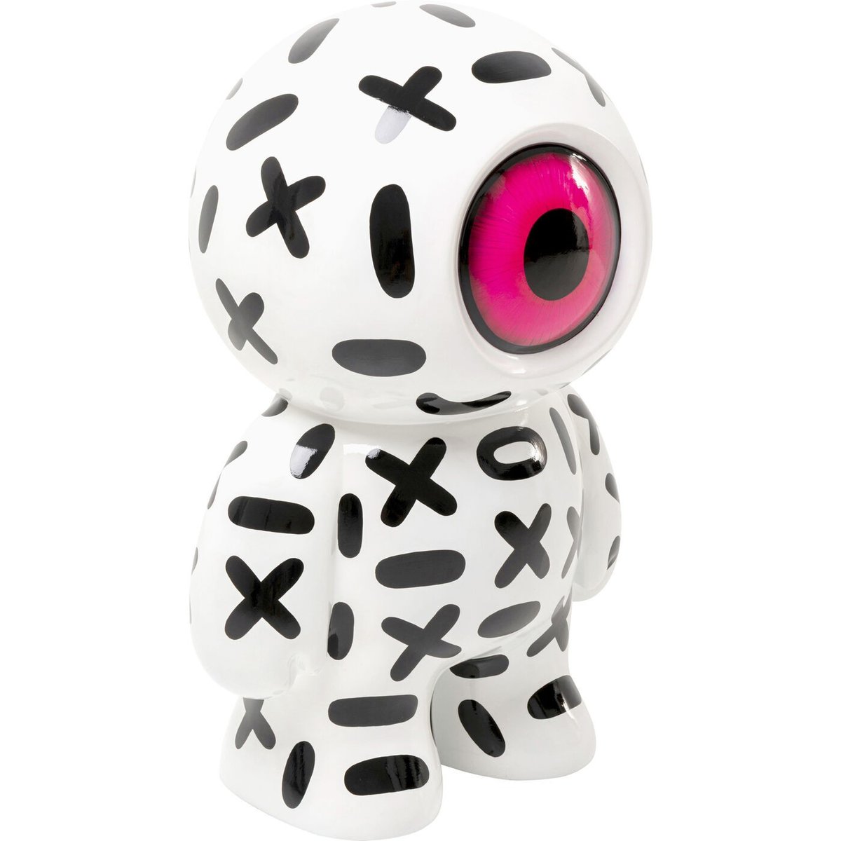 Déco cyclope, EYE TOTEM blanc, KARE DESIGN