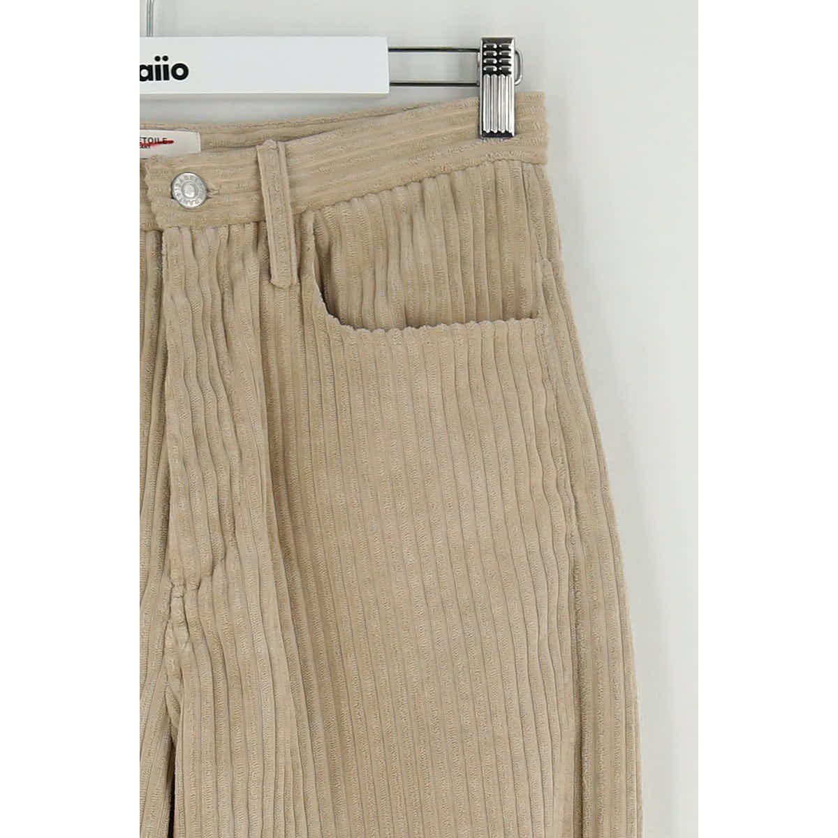 Pantalon droit - Très Bon État beige, ISABEL MARANT