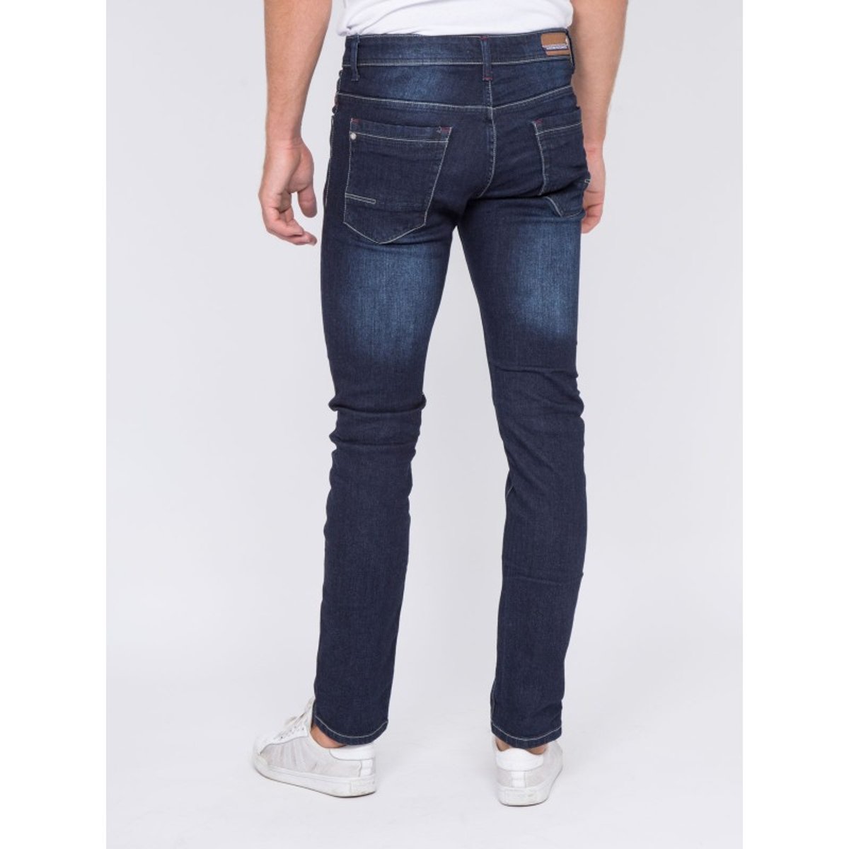 Jean Coupe Slim Snow bleu foncé, RITCHIE