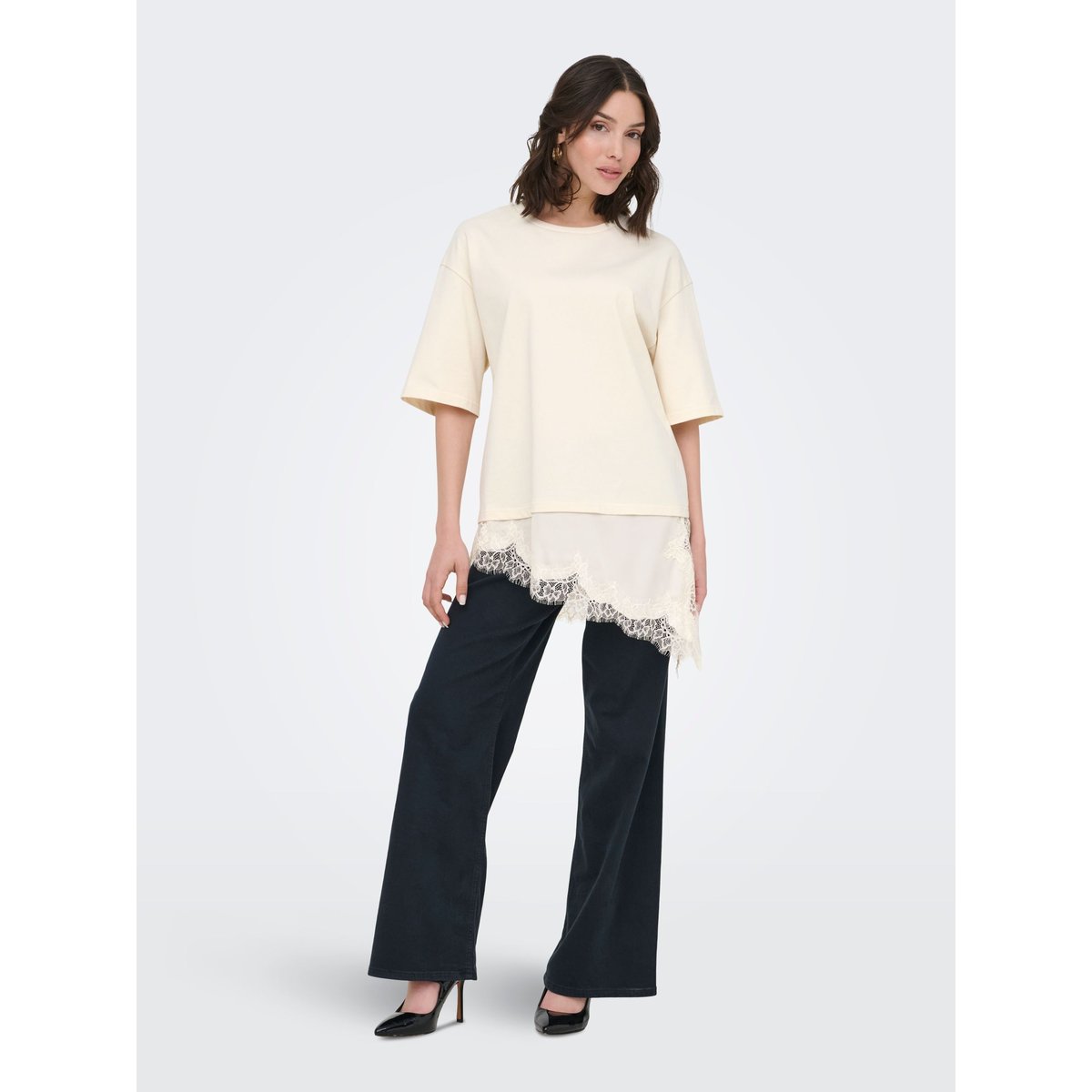 T-Shirt egret, JDY