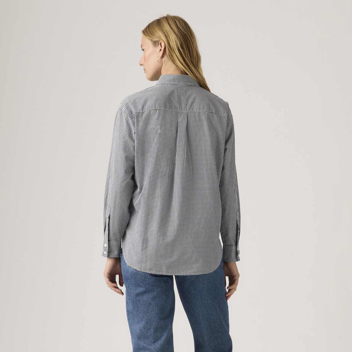 Chemise Novelty Harlie bleu - ceicil micro check peacoat, LEVI'S