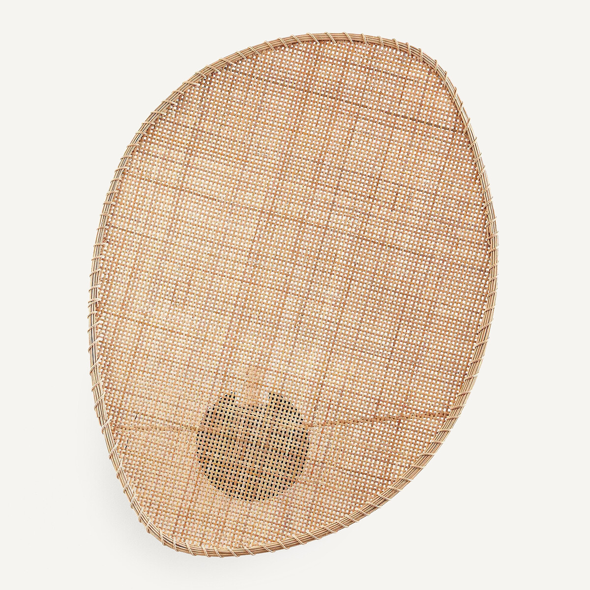 Applique grand modèle en rotin tressé, CANOPÉE naturel, EMMANUEL GALLINA X AM.PM