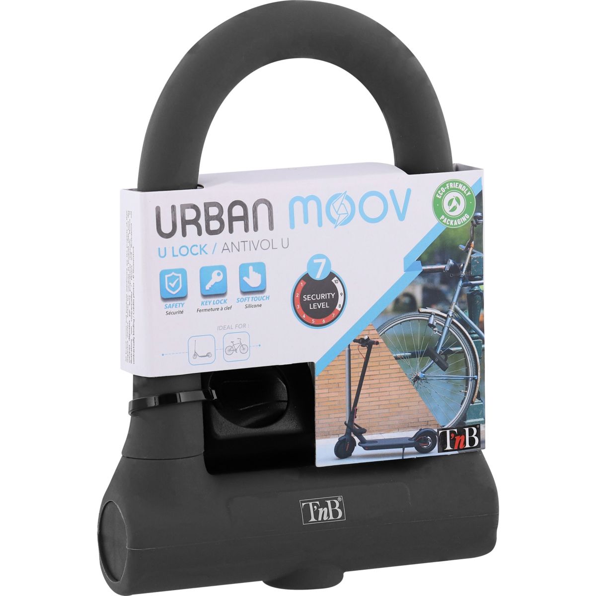 Antivol en U gris, TNB