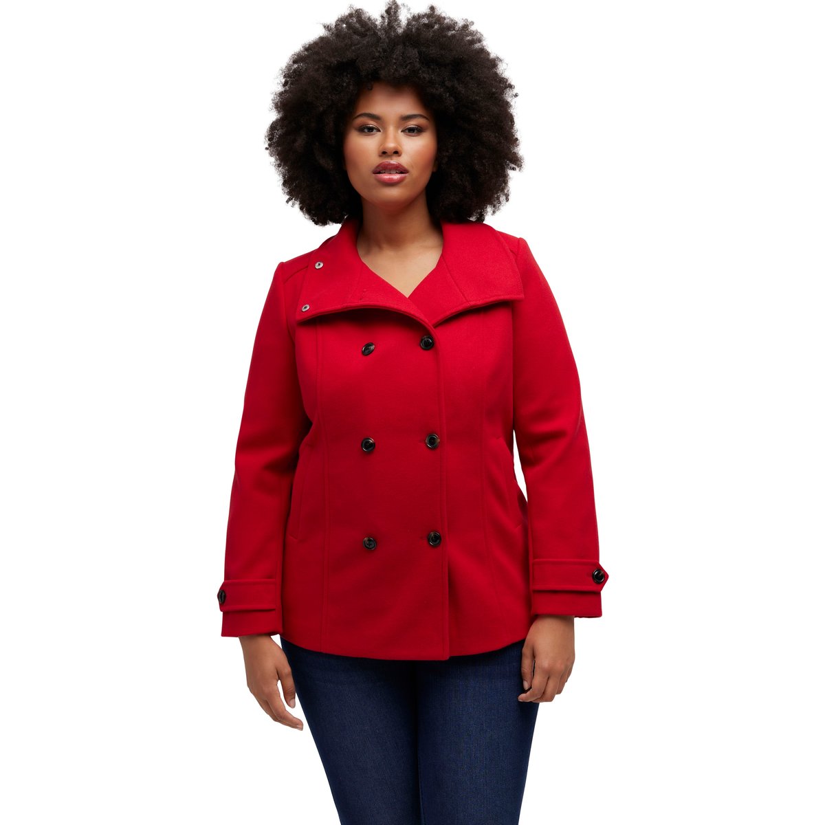 Veste, deux rangées de boutons salsa, ULLA POPKEN