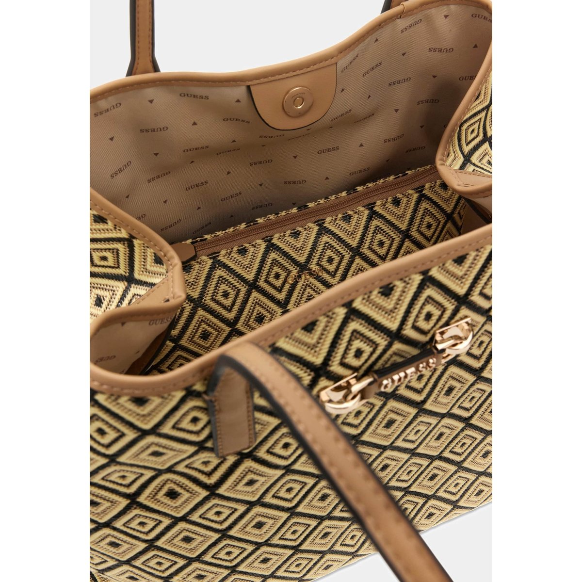 Sophia Shopper jaune multi, GUESS
