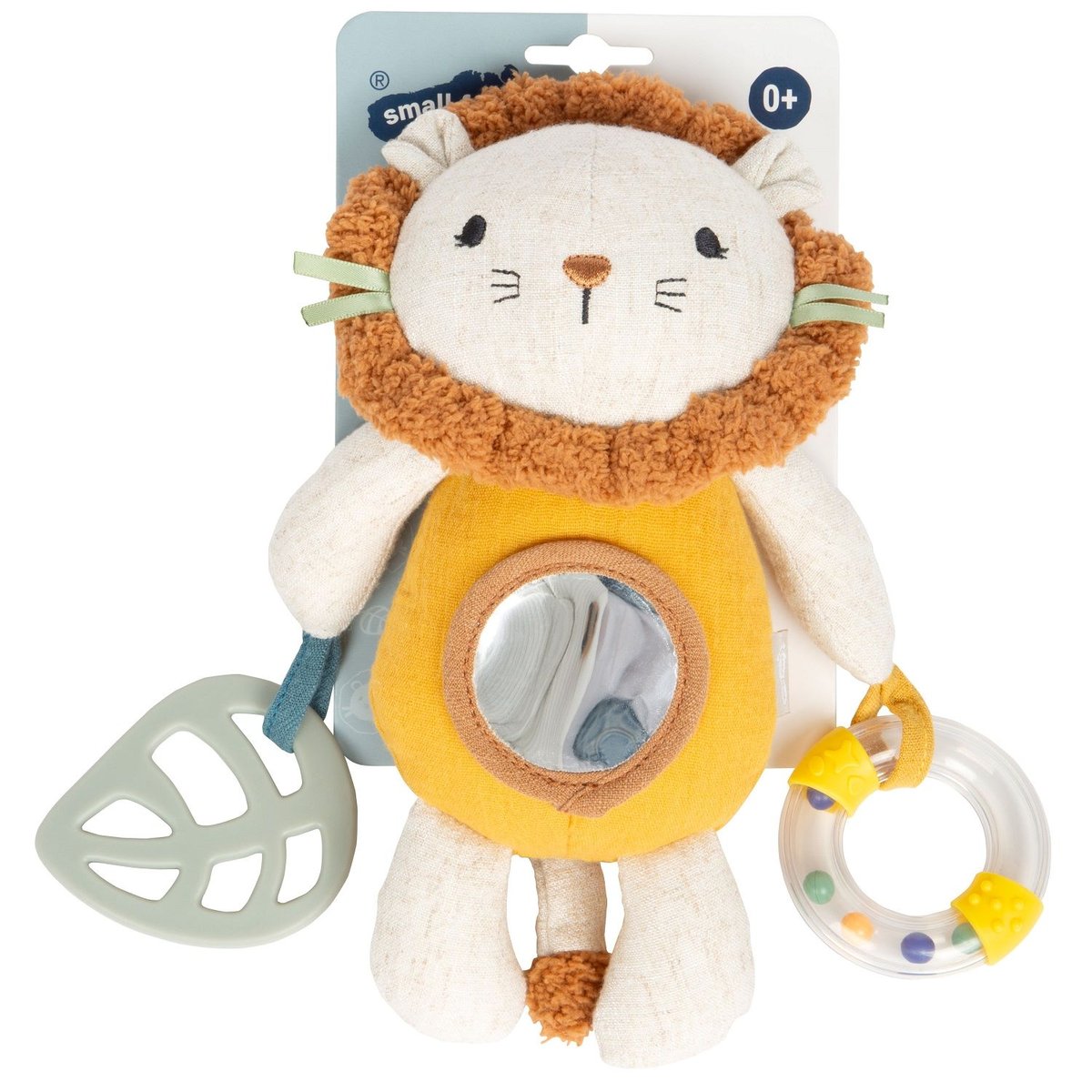 Jouet pour bébé à suspendre LITTLE LION jaune, SMALL FOOT COMPANY