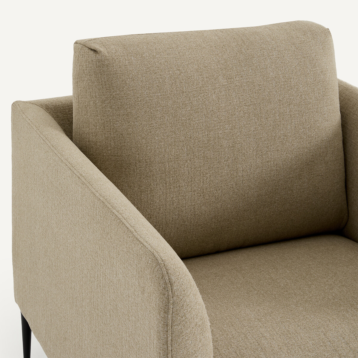 Fauteuil, en chenille recyclée, OSCAR ecorce, EMMANUEL GALLINA X AM.PM