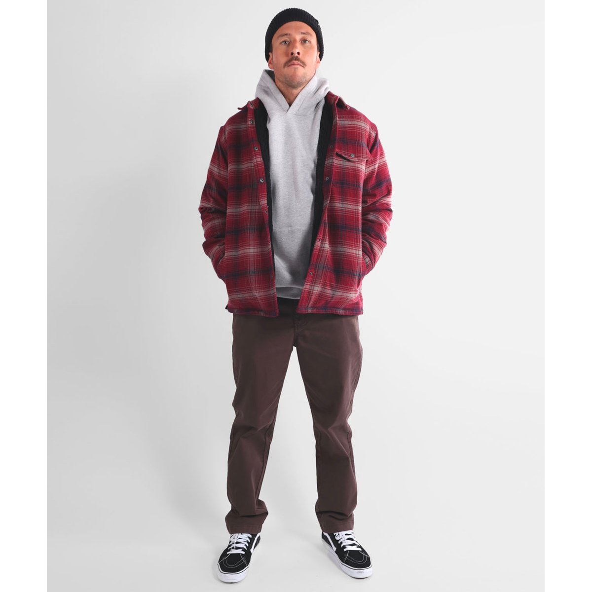 Surchemise doublure sherpa GETAWAY plum, OXBOW