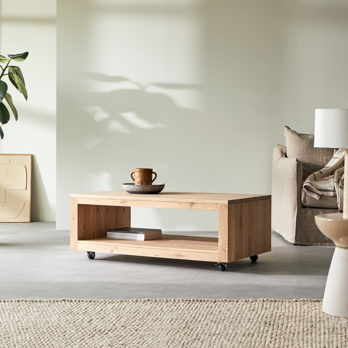 Table basse, ANOA naturel, TIKAMOON