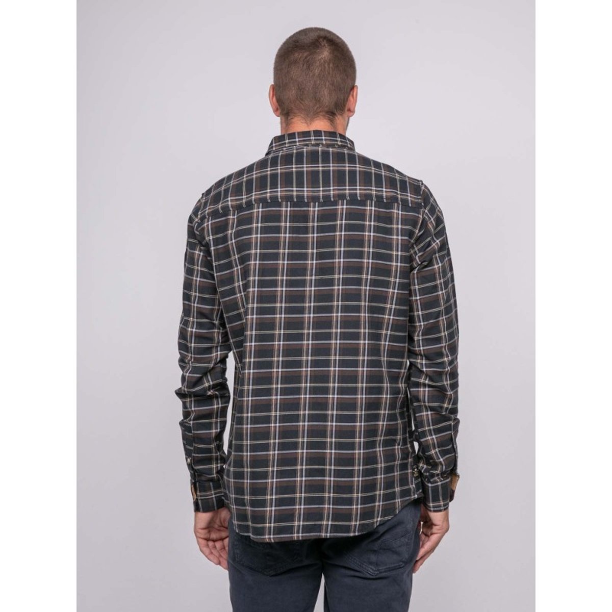 Chemise à Carreaux Taloupal marron, RITCHIE