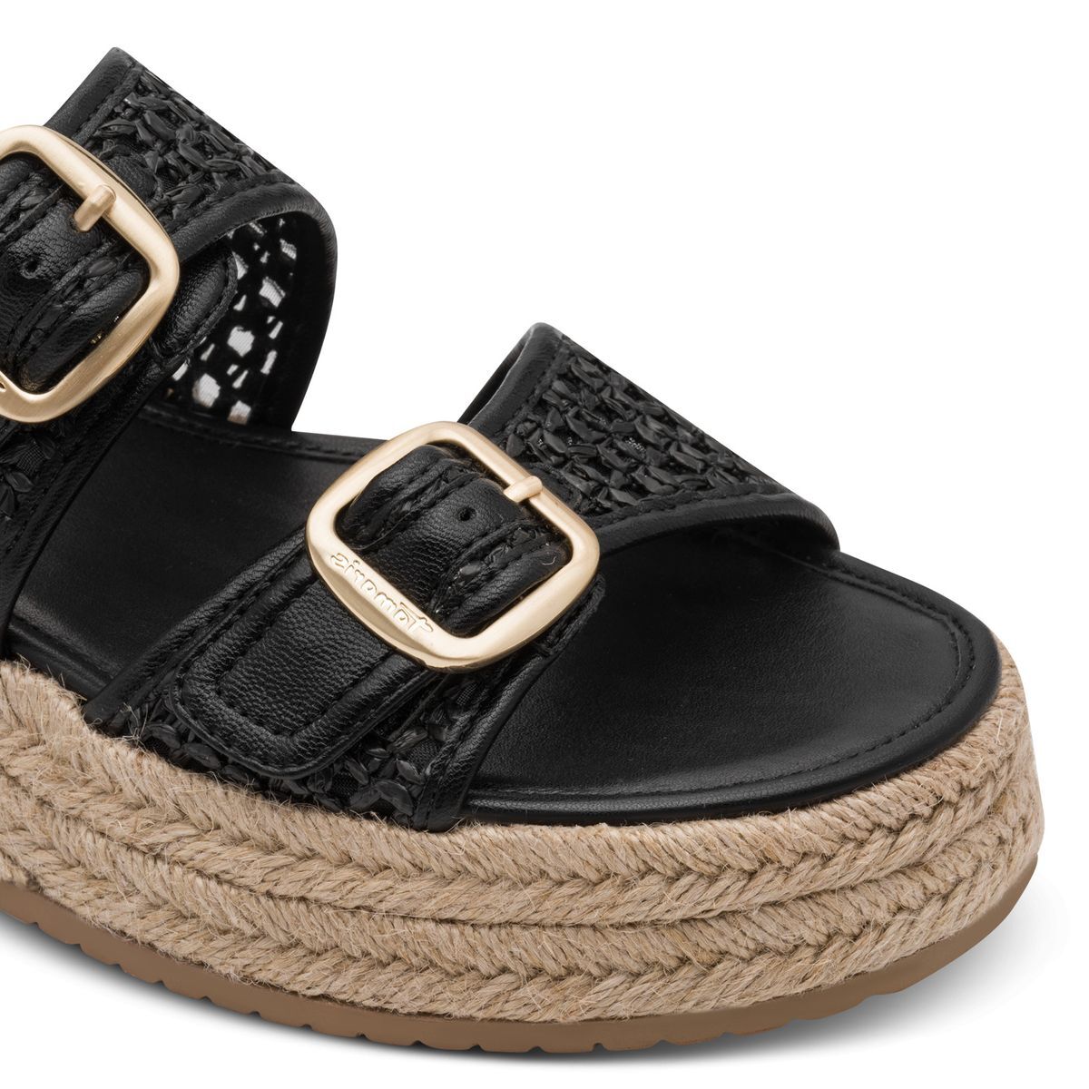 Mule en boucle noir, TAMARIS