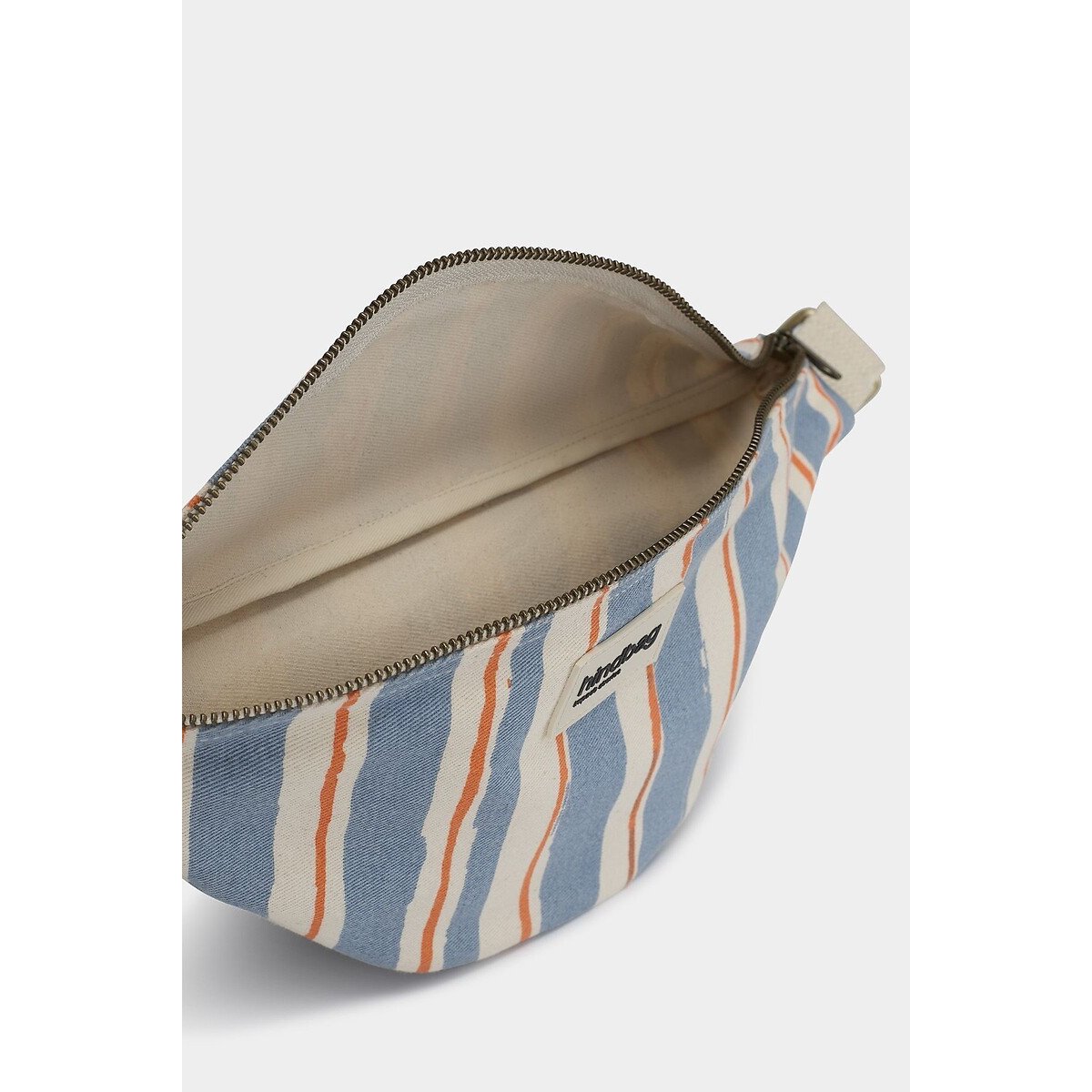 Riñonera a rayas, OLIVIA rayas azul/blanco, HINDBAG