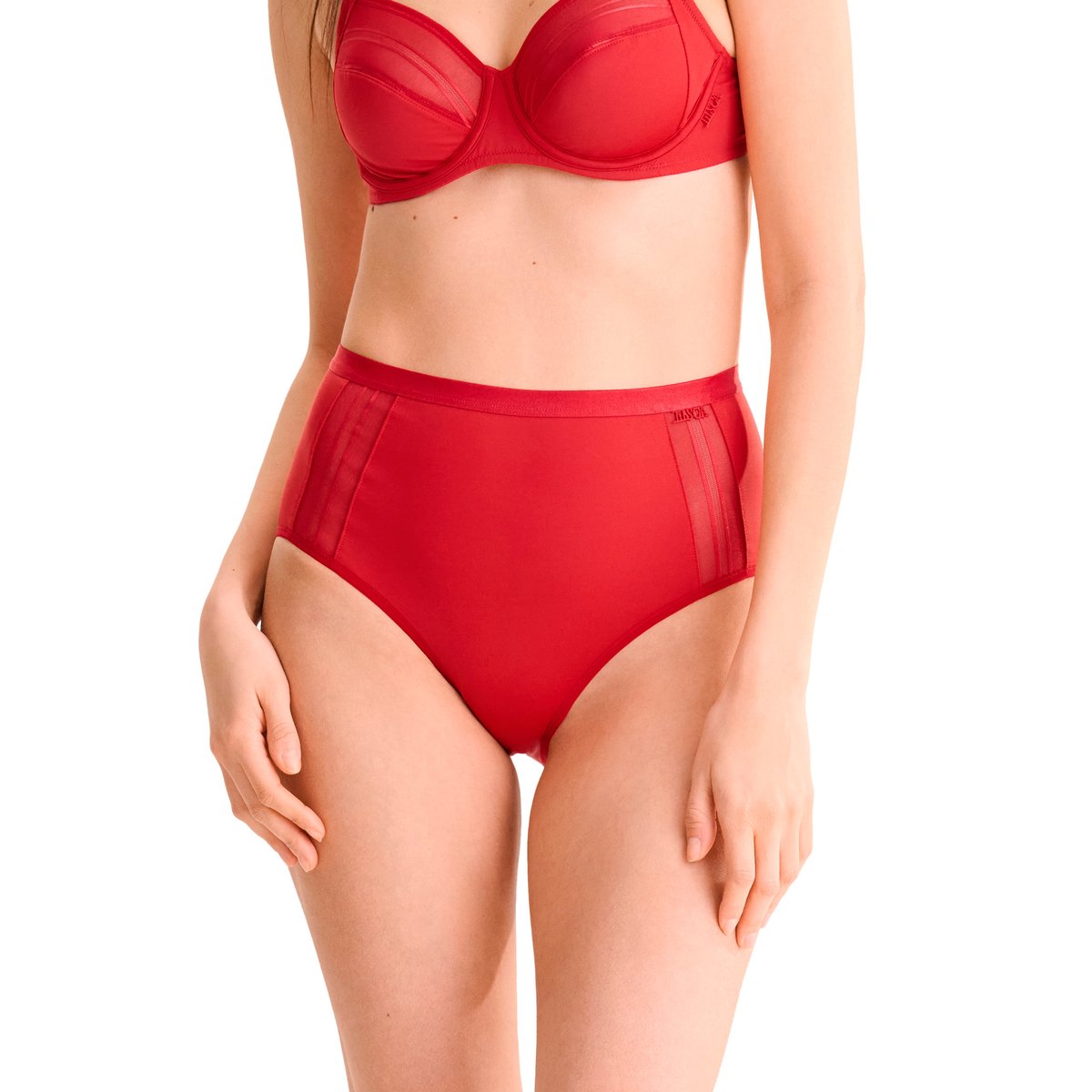 Culotte taille haute PRINCESS rouge, LISCA