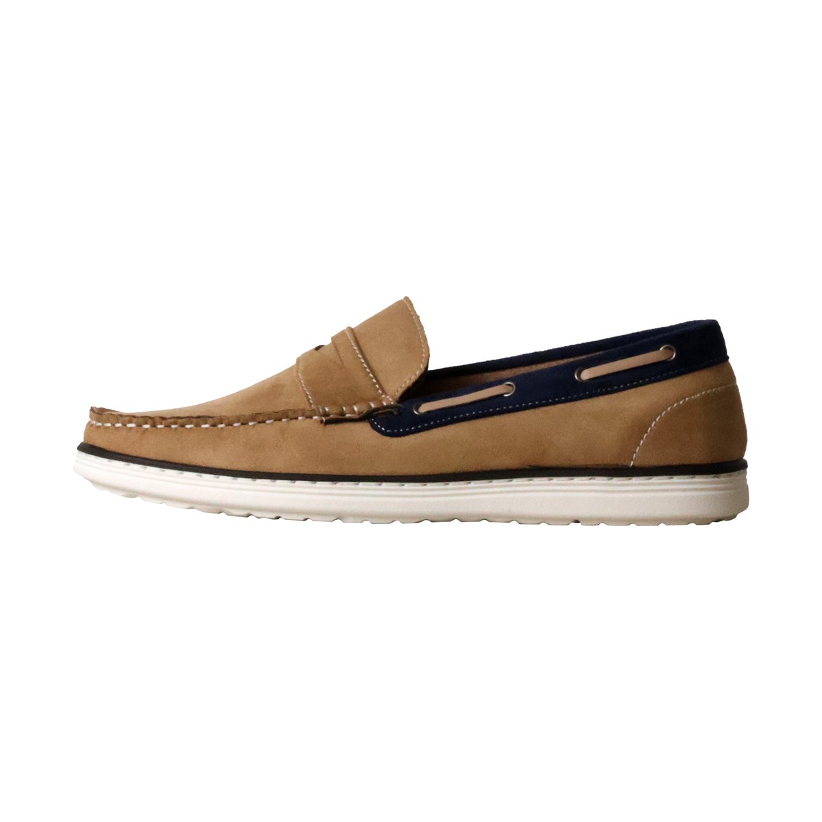 Mocassin Basse à Enfiler beige, ENZO MARCONI
