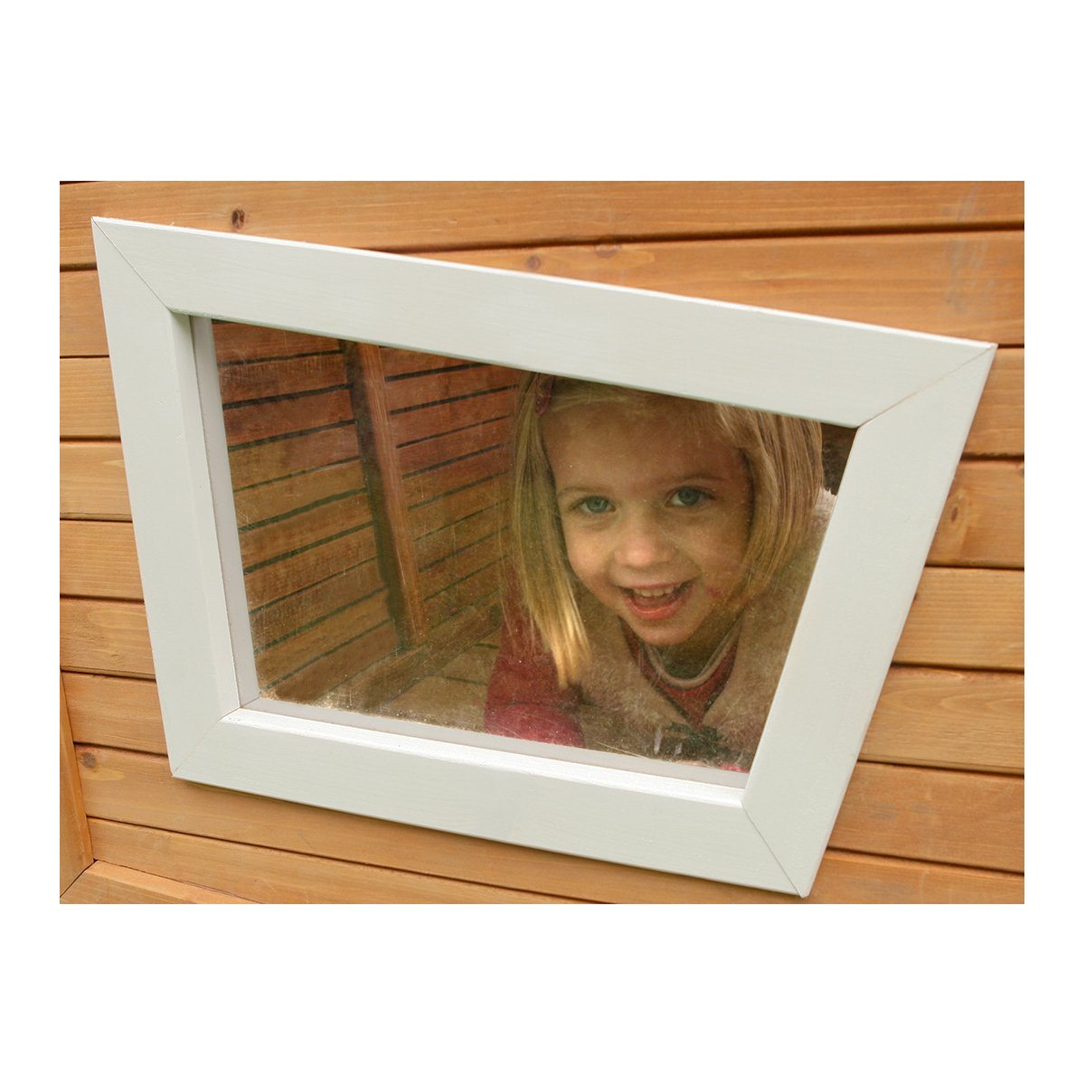 AXI Cabane enfant LISA Brun Blanc couleur unique, AXI HOUSE