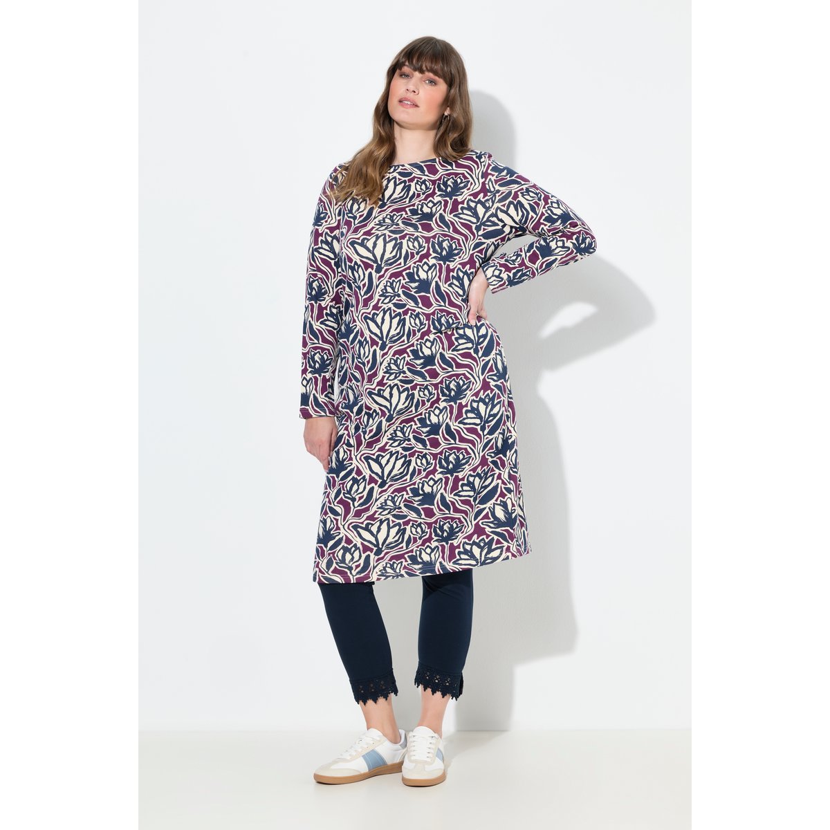Robe en coton bio baies de forêt, ULLA POPKEN