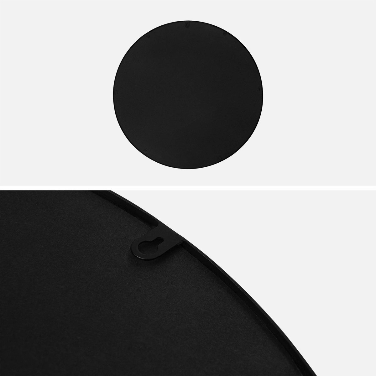 Miroir rond métal Ø60cm MABEL or, SWEEEK
