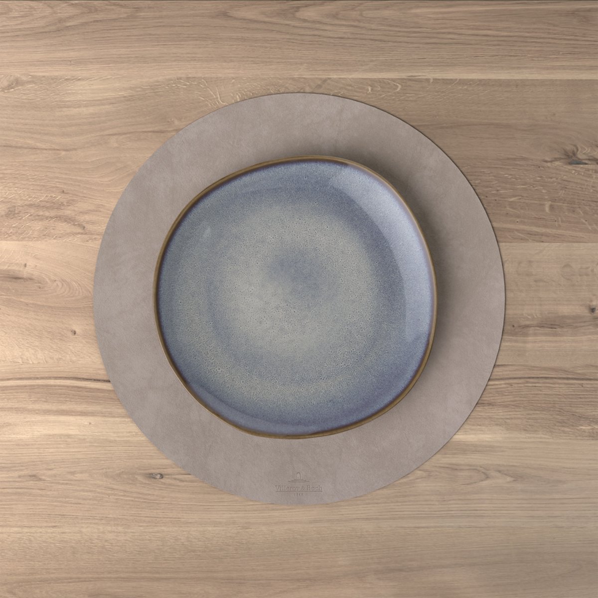 Set de table rond Nomad Grey Lifestyle Accessoires beige, VILLEROY & BOCH