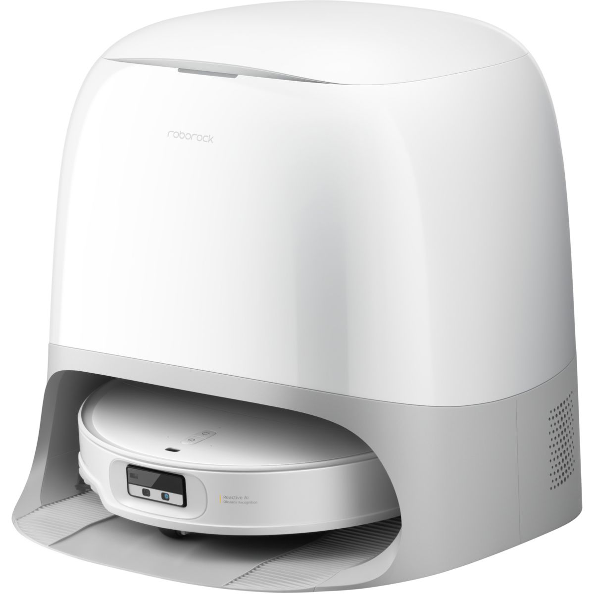 Robot Aspirateur Laveur Qrevo CurvX White couleur unique, ROBOROCK
