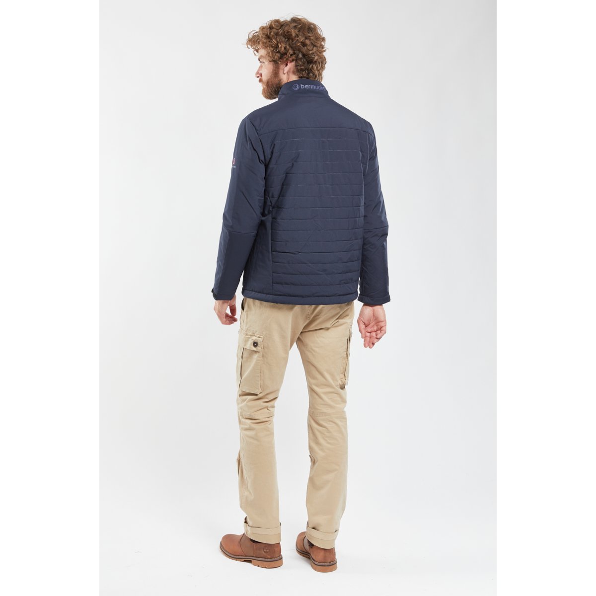 Blouson matelassé HARCH navy, BERMUDES