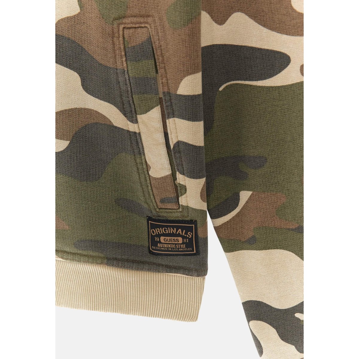 Sweat-Shirt Bomber Camouflage camouflage, GUESS