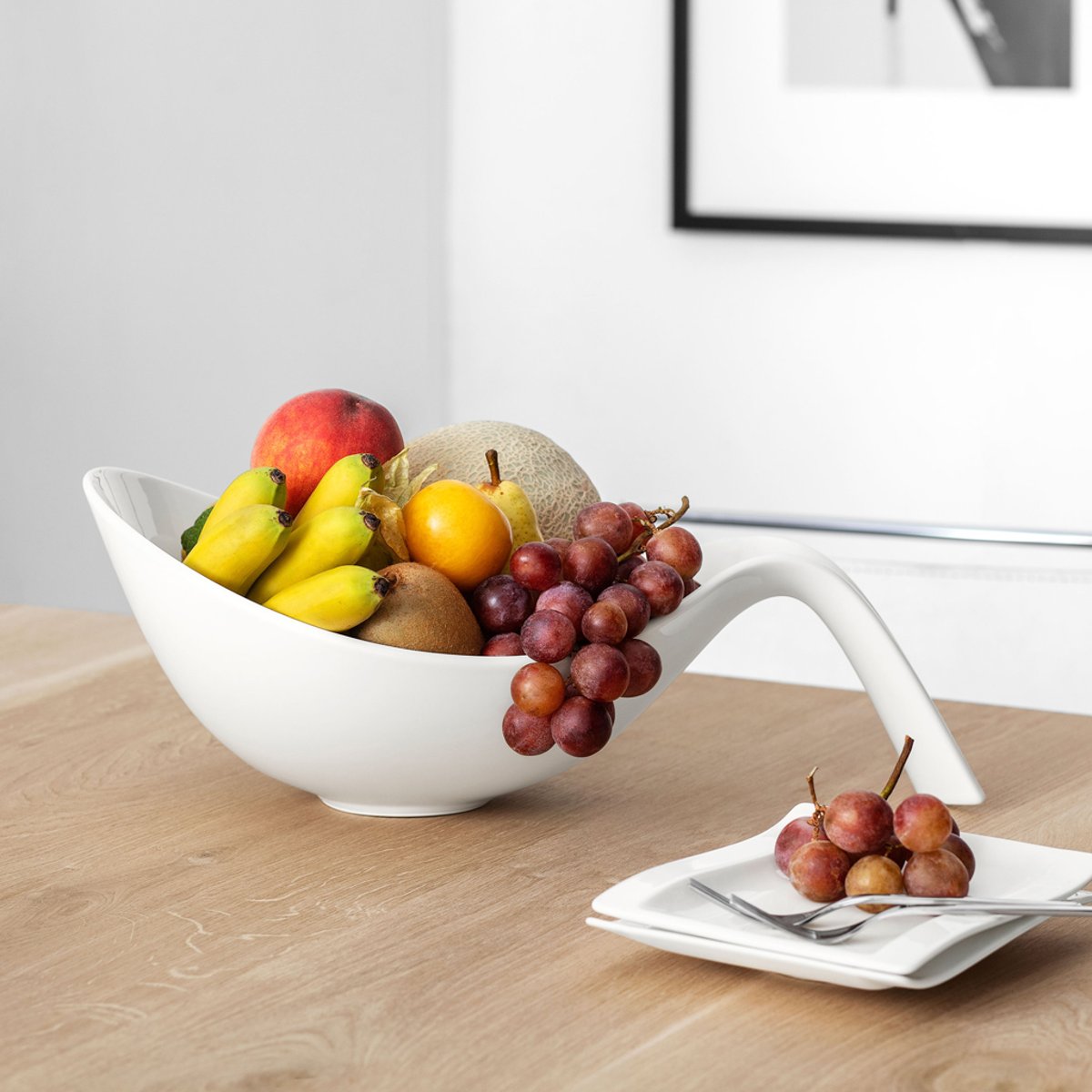 Saladier Avec Anse FLOW blanc, VILLEROY & BOCH