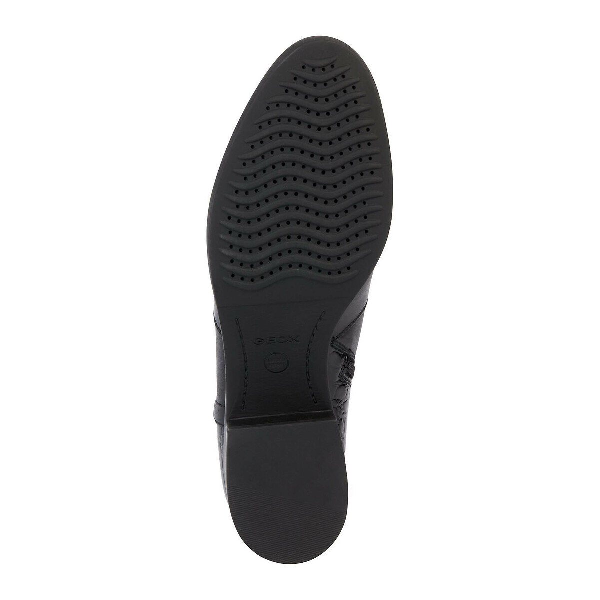 Bottines cuir respirantes zippées Felicity noir, GEOX