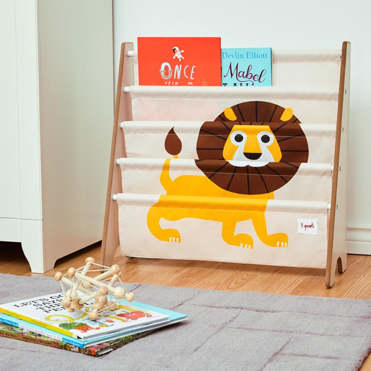 Bibliothèque en tissu blanc, 3 SPROUTS