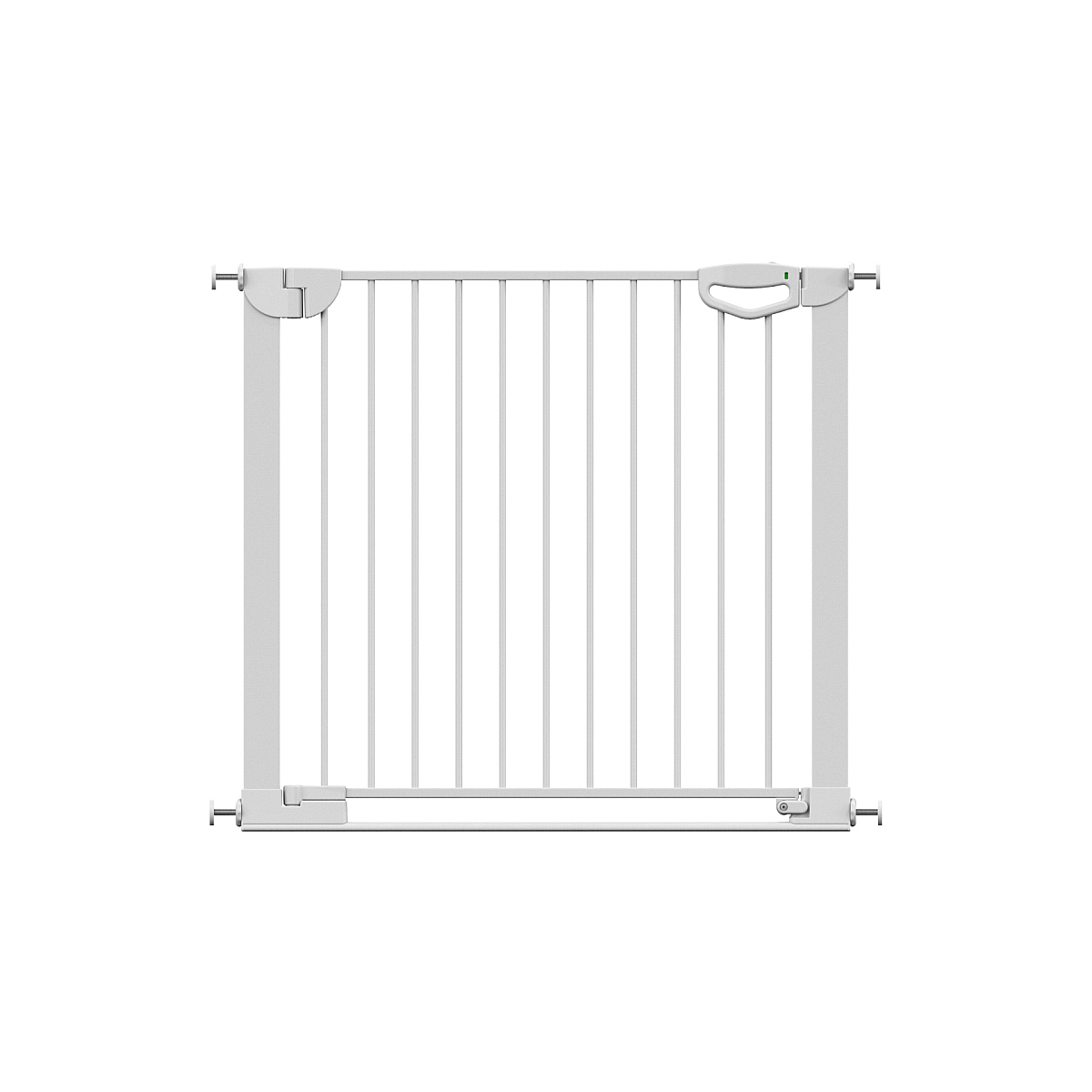 Barrière sécurité Easylock Flatstep 90 cm - 97 cm - Blanc couleur unique, GEUTHER