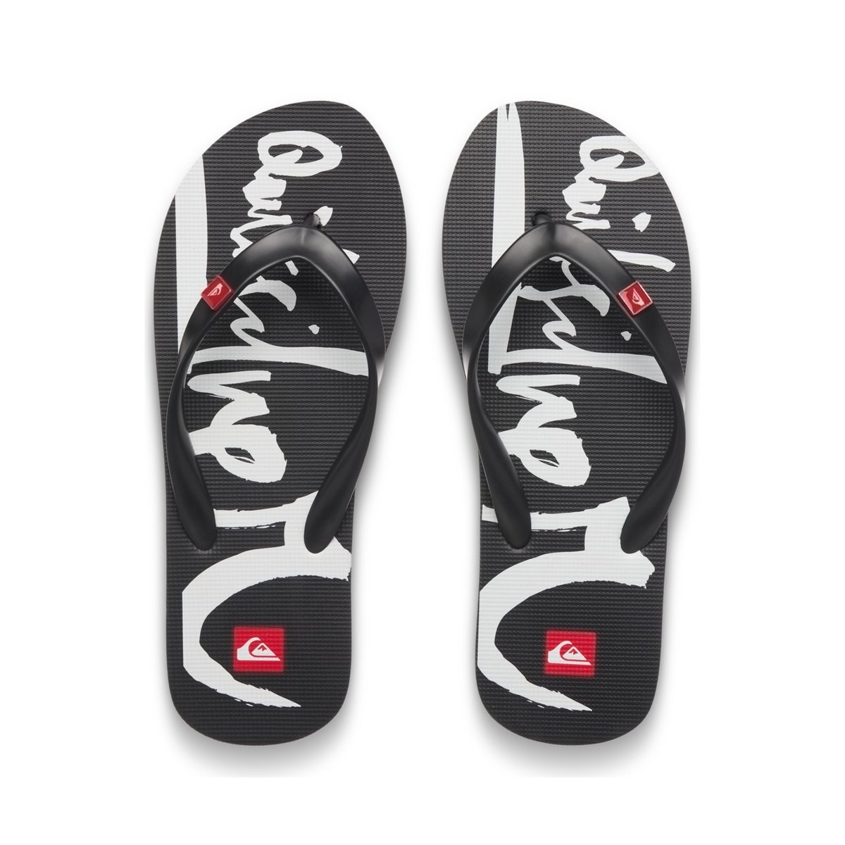 Tongs YG MOLOKAI noir black 1, QUIKSILVER