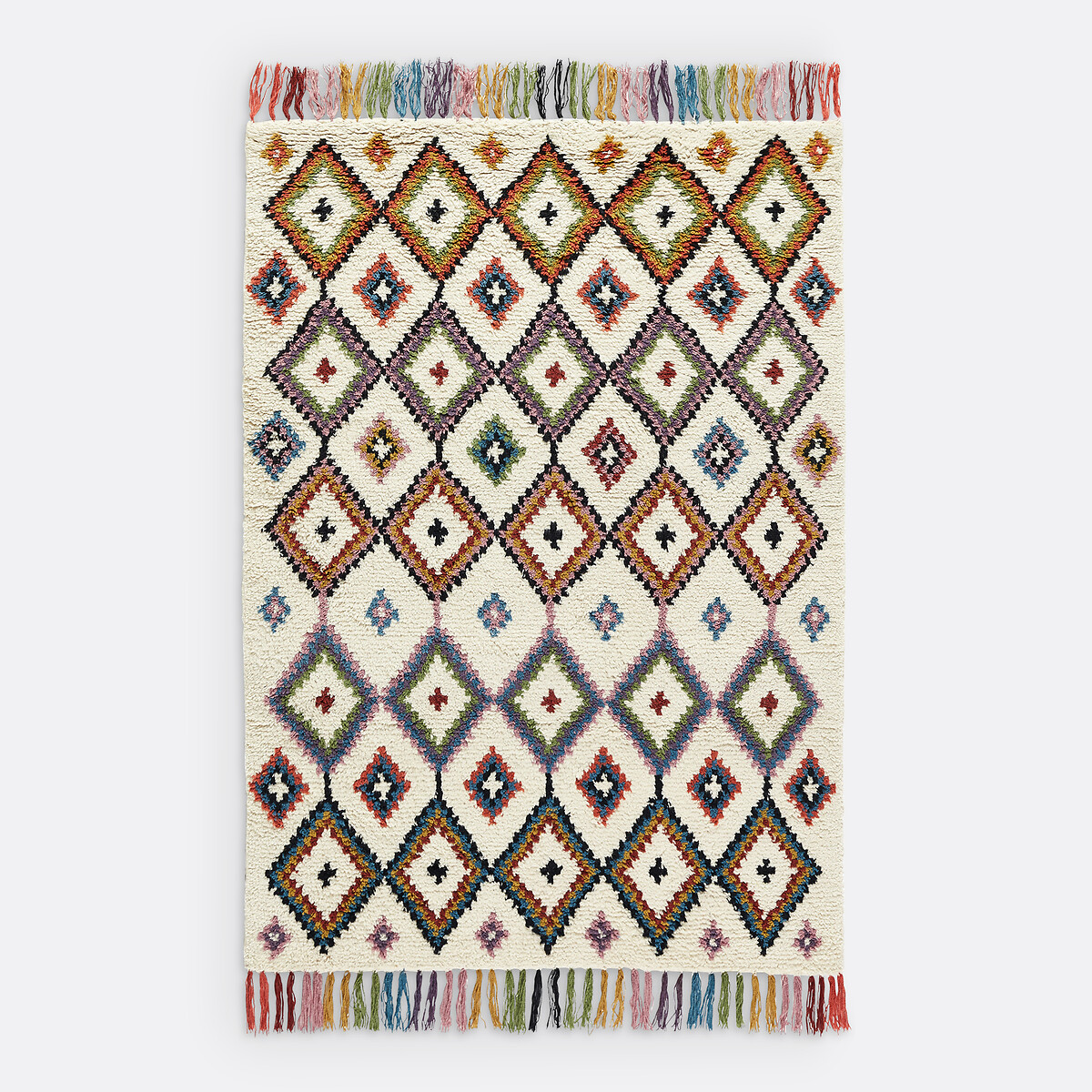 Tapis style berbère en 100% laine, Ourika multicolore, LA REDOUTE INTERIEURS