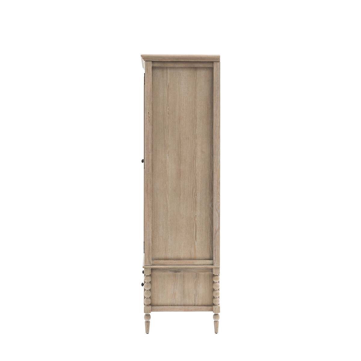 Ames Oak 2 Door 1 Drawer Wardrobe with Pompom Legs oak, ÉDITÉ