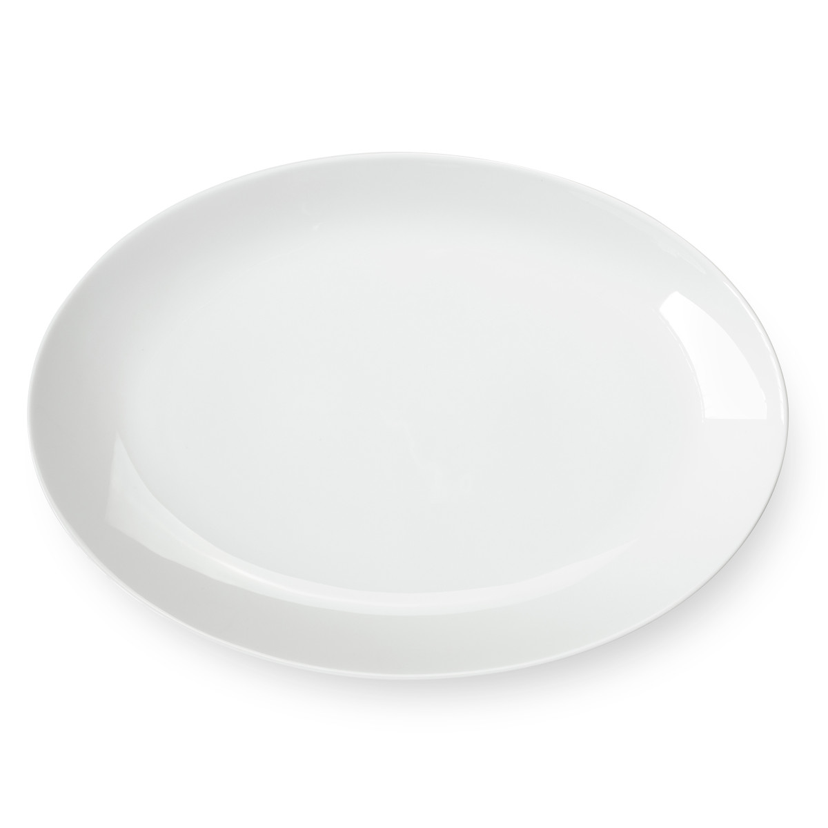 Plat ovale 38 x 24 cm - CÔME blanc, MEDARD DE NOBLAT