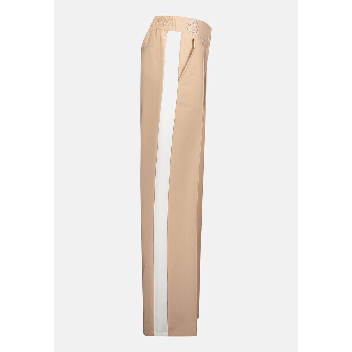 Pantalon casual à galons natural, BETTY BARCLAY