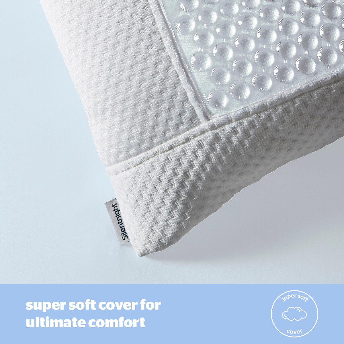 Wellbeing Collection Cool Touch Pillow white, SILENTNIGHT
