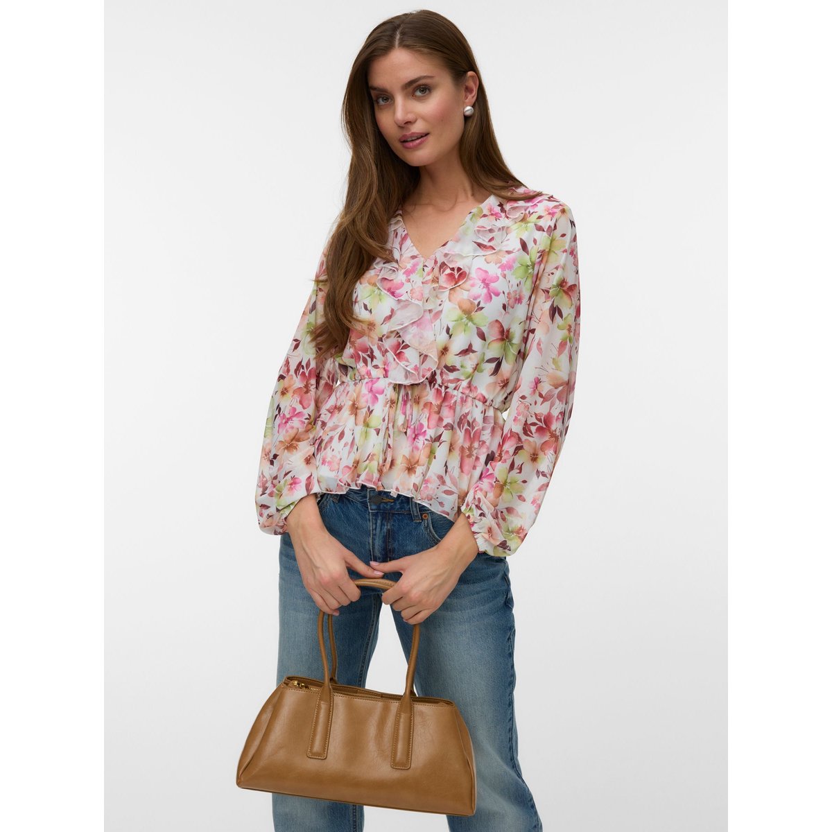 Chemise bright white, VERO MODA
