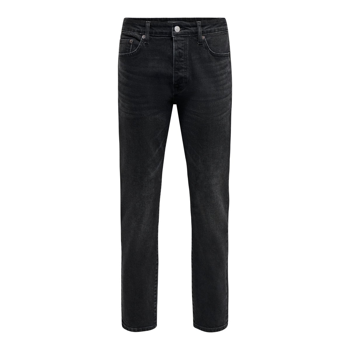 Jean Coupe Décontractée washed black, ONLY & SONS