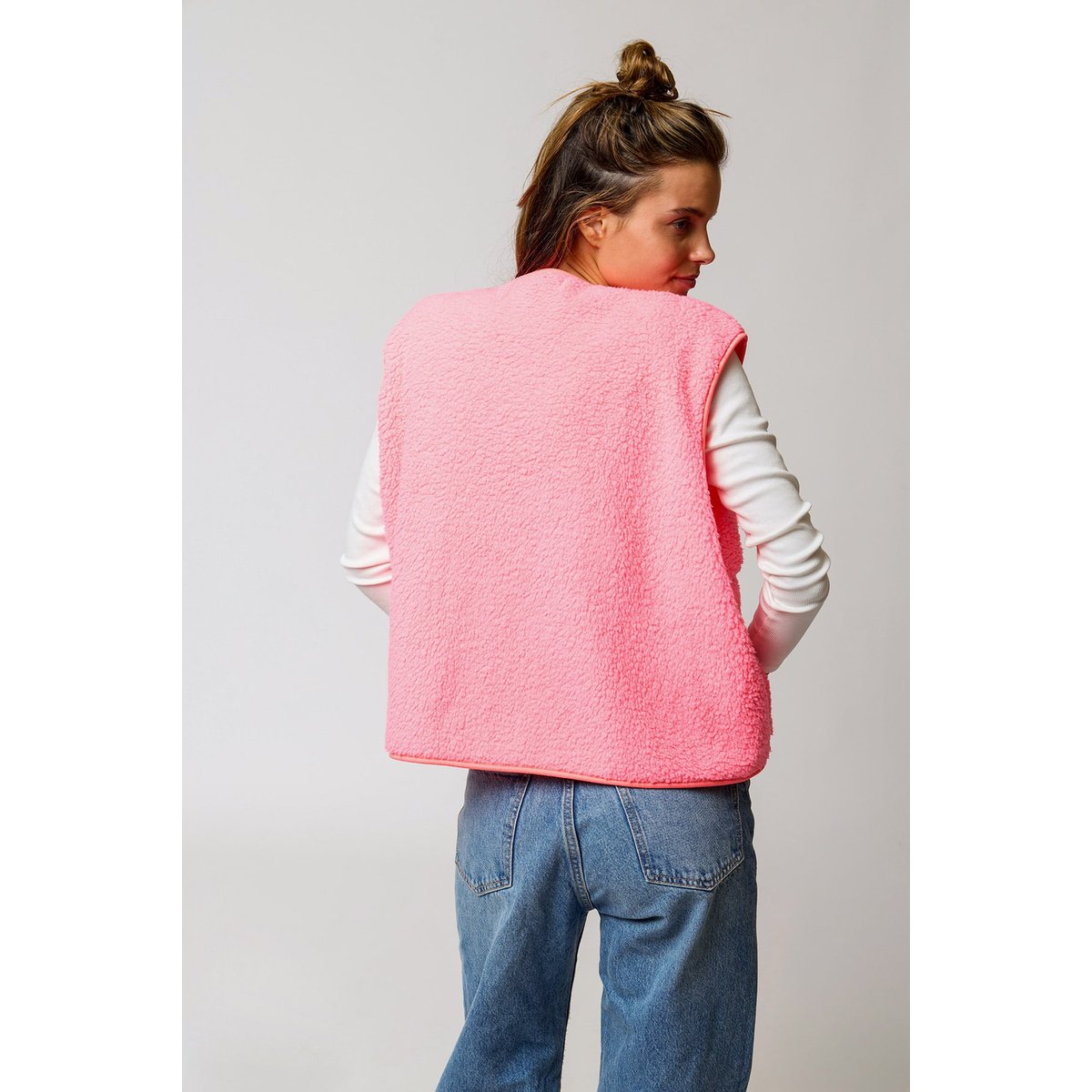 Gilet Yaqui - IGLOO rose, BANANA MOON