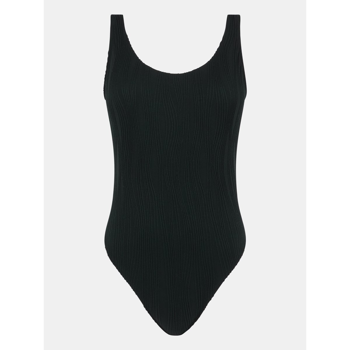 Maillot de bain 1 pièce sans armature coques amovibles SWIM ONE SIZE noir, CHANTELLE PULP