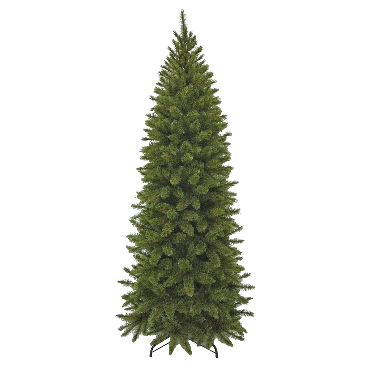 Sapin de Noël artificiel étroit H215 cm BRISTLECONE vert, TRIUMPH TREE