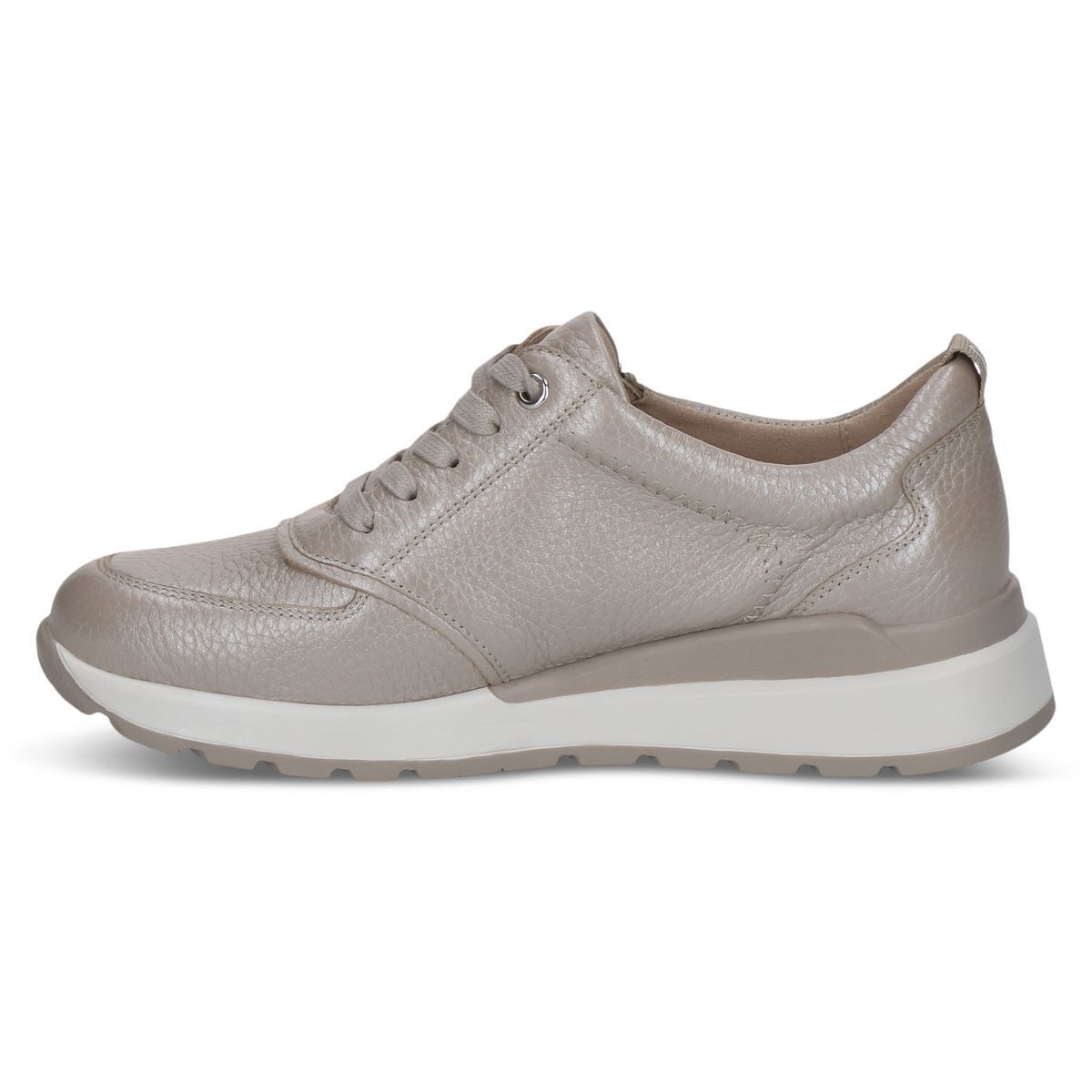 Basket en cuir marron muscade cuir, CAPRICE