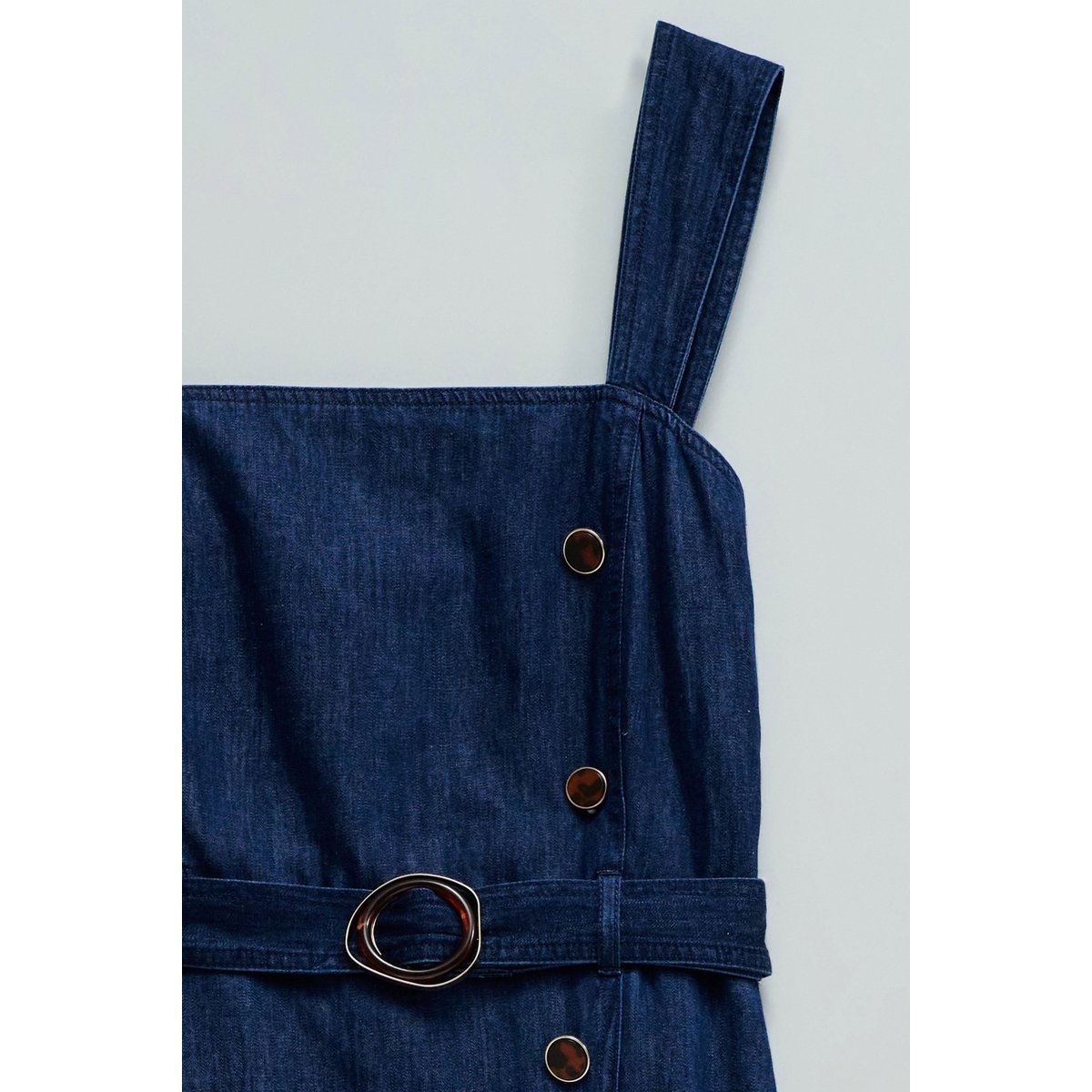 ROBE MIDI EN LIGHTDENIM bleu foncé, SALSA JEANS