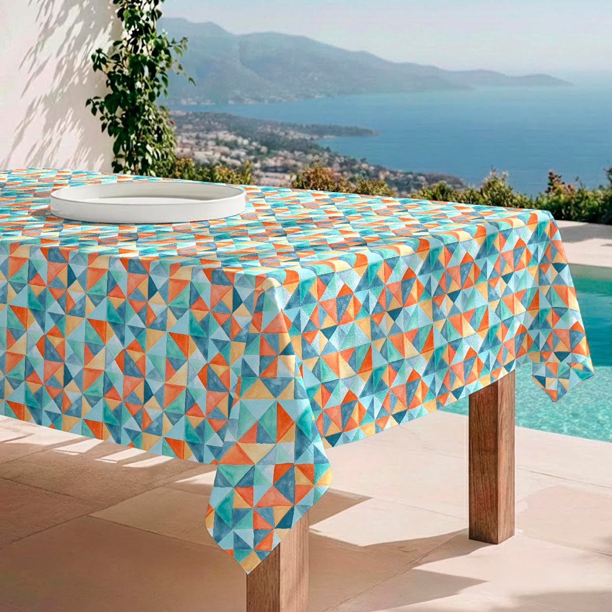 Nappe anti-taches Happycircus - 100% coton - bleu, NAF NAF HOME