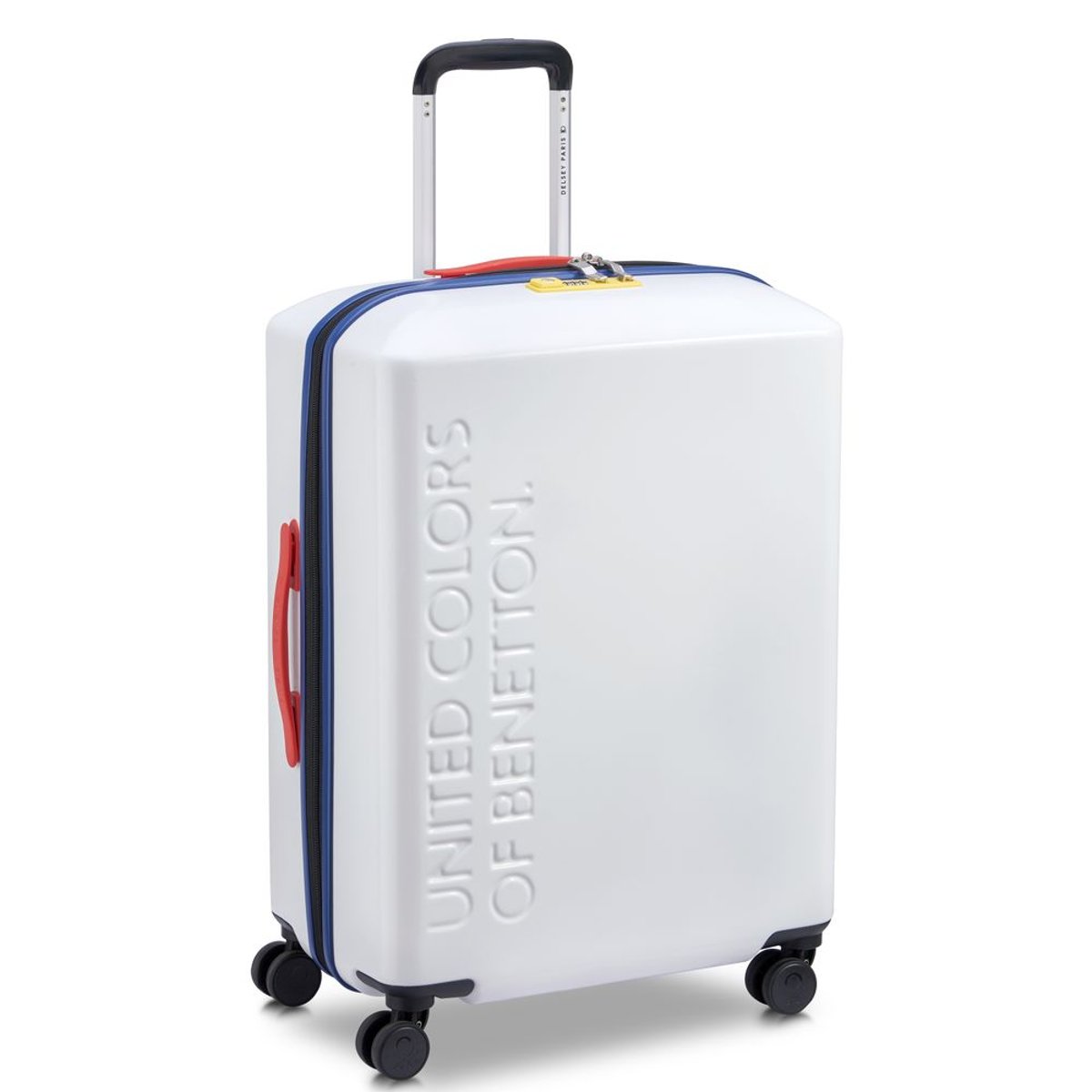 Valise L UNITED blanc, DELSEY PARIS