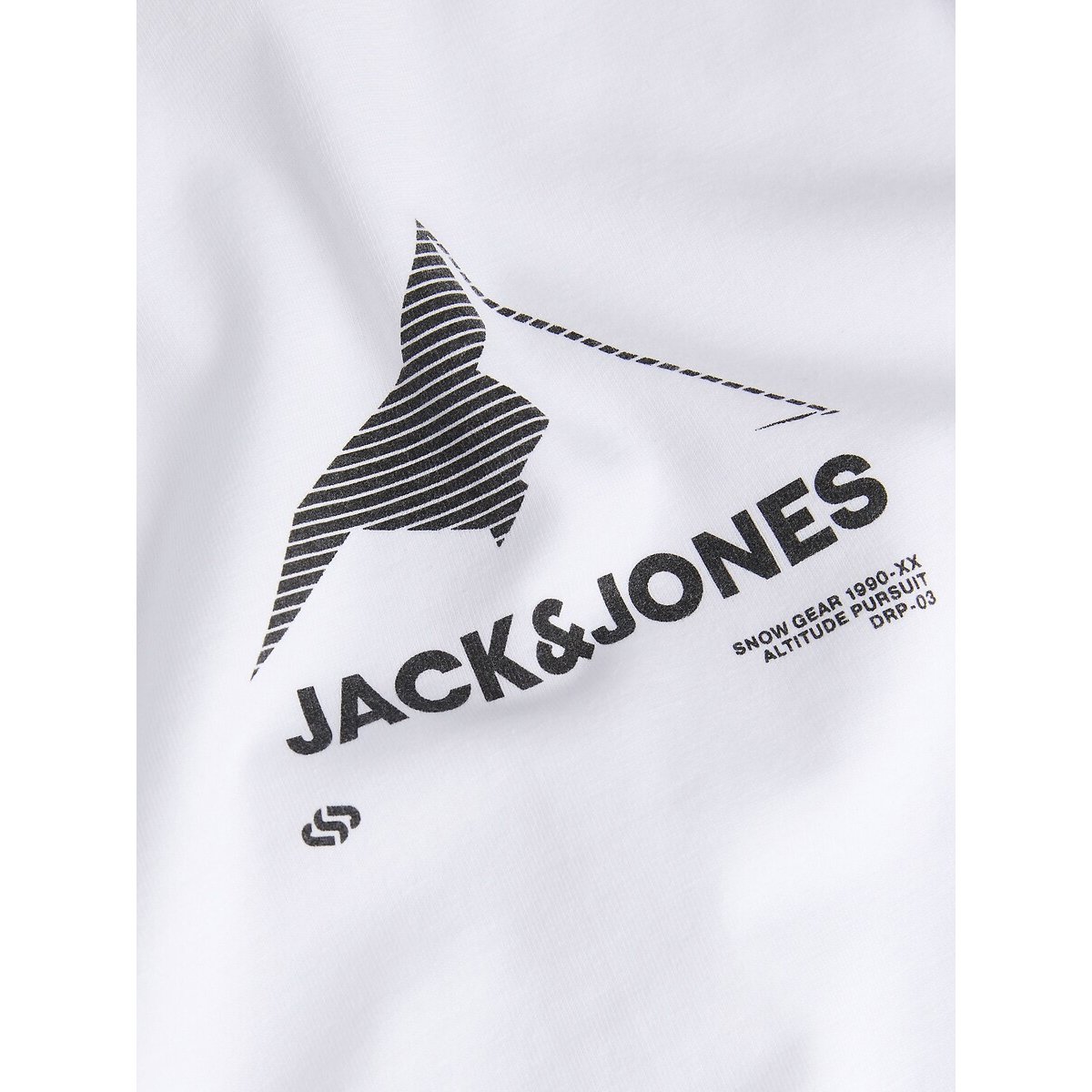 T-shirt manches courtes, TIGNES blanc, JACK & JONES