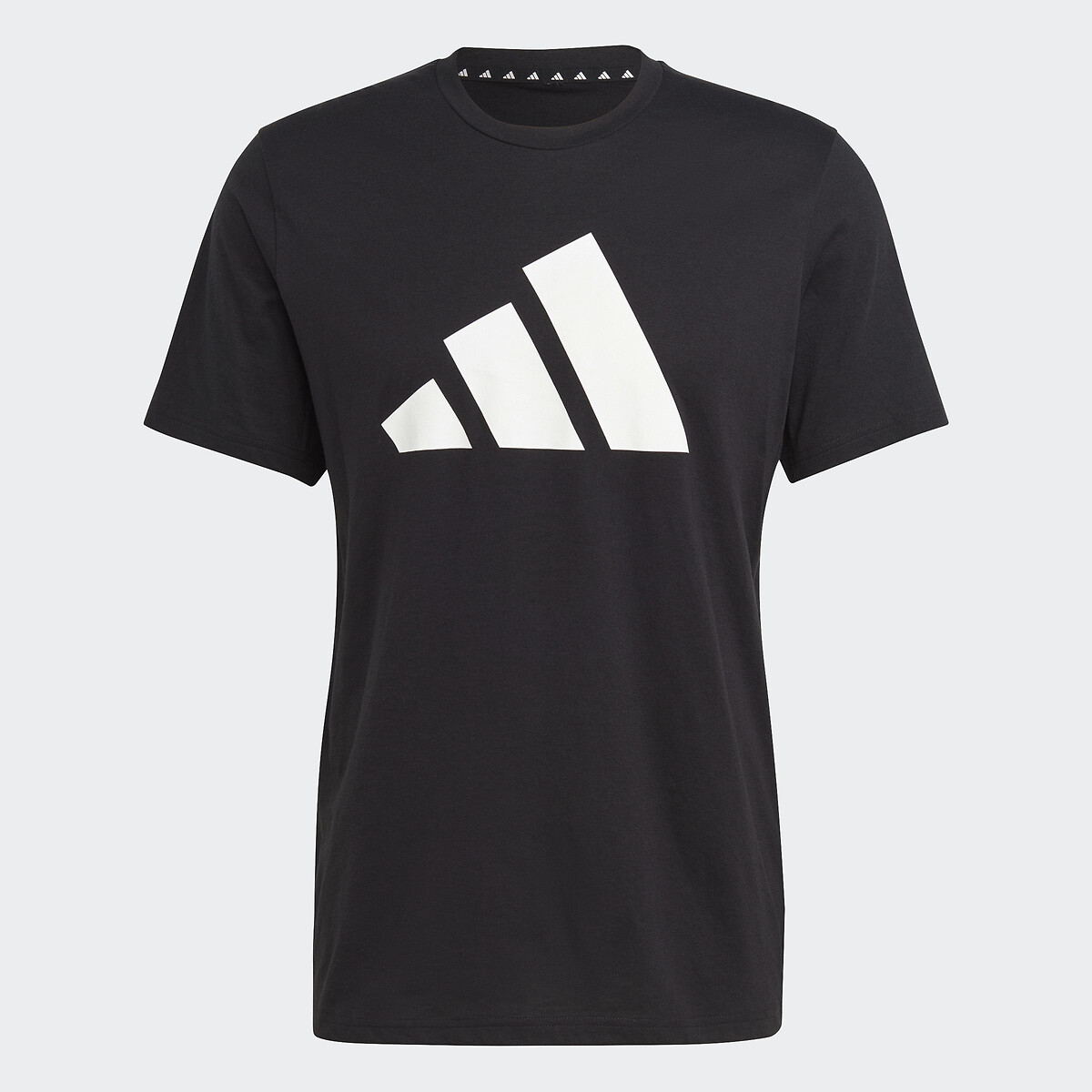 Recycled Crew Neck T-Shirt with Short Sleeves black, adidas Performance